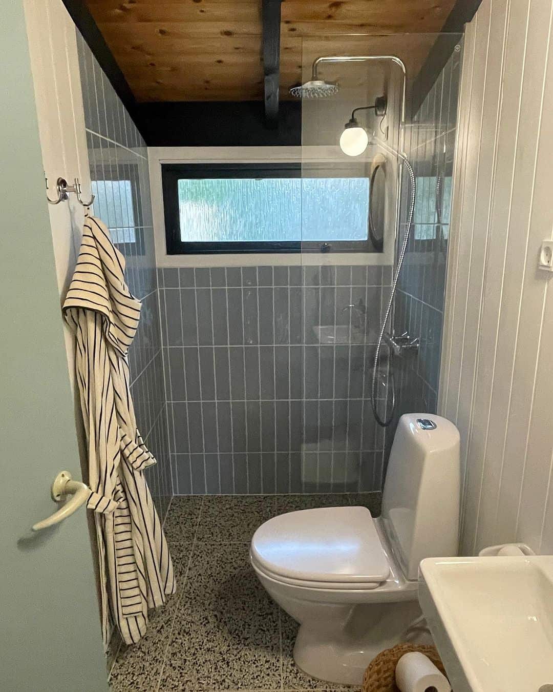 Sommerhus badeværelse efter renovering